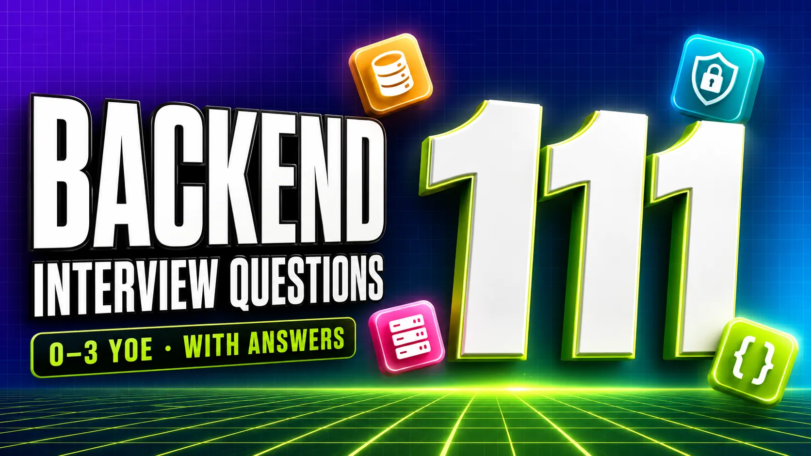 Top 111 Backend Interview Questions and Answers
