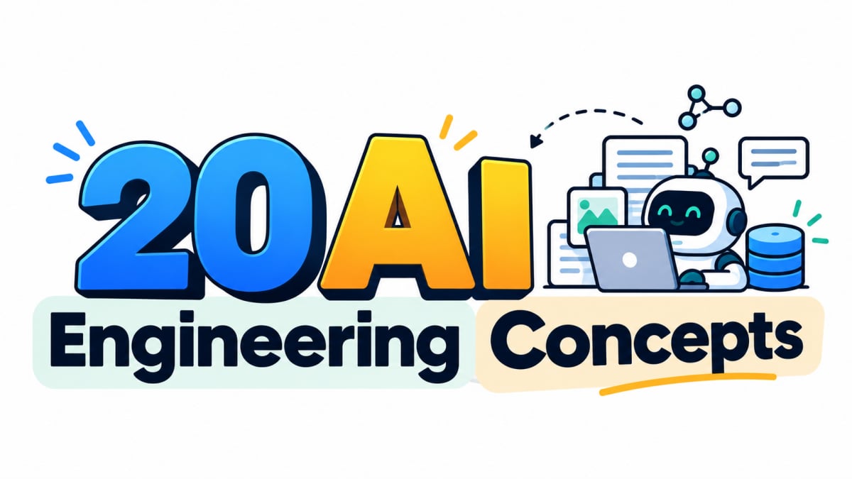 20 Important Concepts of AI Engineering (2027)